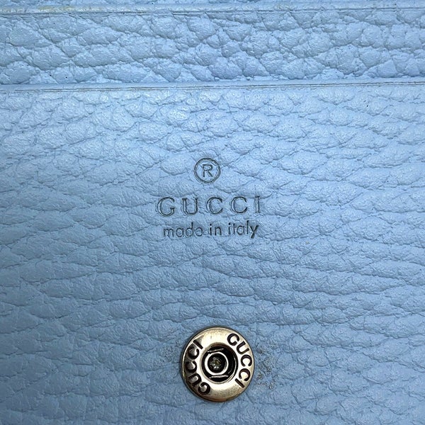 グッチ チェーンウォレット ダブルG レザー 474575 GUCCI 財布