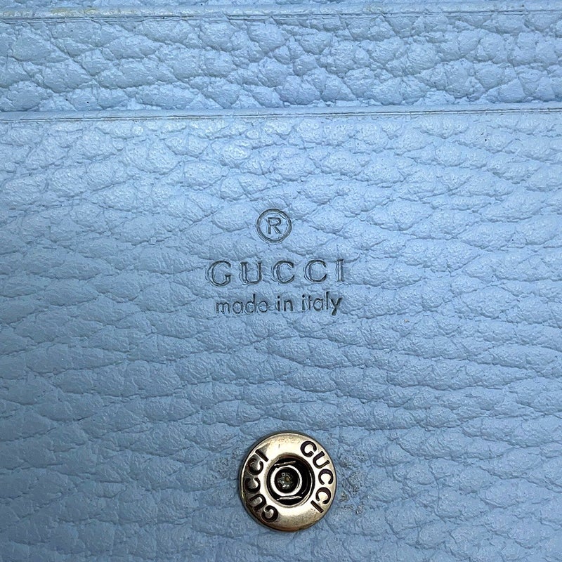 グッチ チェーンウォレット ダブルG レザー 474575 GUCCI 財布