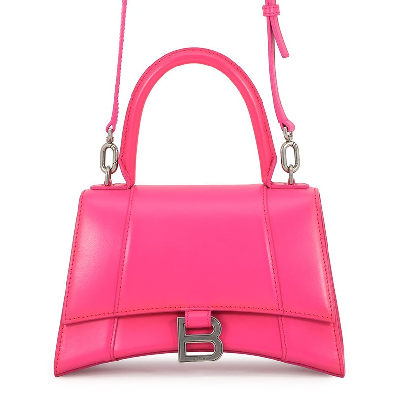 バレンシアガ ハンドバッグ アワーグラスHourglass スモール レザー 593546 BALENCIAGA 2Wayショルダーバッグ