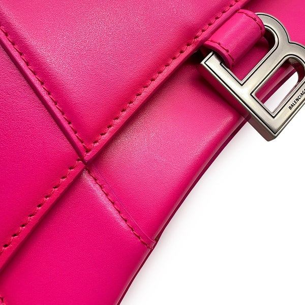 バレンシアガ ハンドバッグ アワーグラスHourglass スモール レザー 593546 BALENCIAGA 2Wayショルダーバッグ