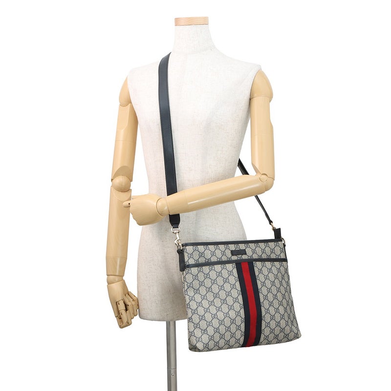 グッチ ショルダーバッグ シェリーライン GGスプリーム/レザー  388926 GUCCI バッグ アウトレット品