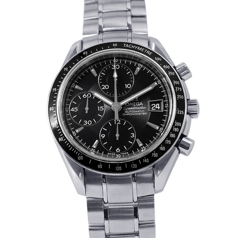 オメガ スピードマスター デイト 3210.50.00 OMEGA 腕時計 ウォッチ 黒文字盤