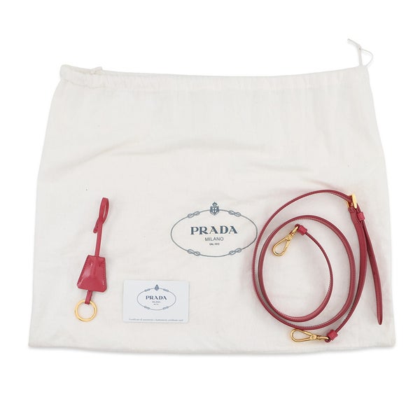 プラダ ハンドバッグ ガレリア サフィアーノレザー BN2863 PRADA 2wayショルダーバッグ