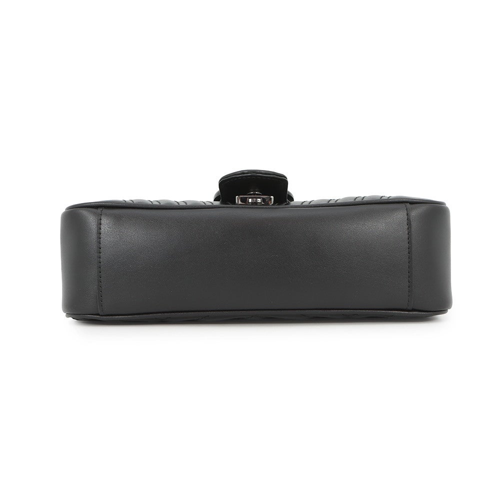 ☆ドリーム荒牧店☆GUCCIグッチ キルティングショルダーバッグ GGマーモント レザー ブラック 443497 imgrc0145486071.jpg