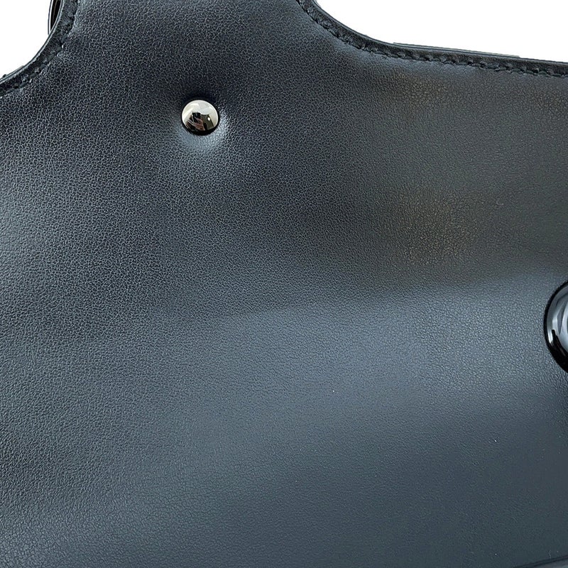 グッチ チェーンショルダーバッグ GGマーモント ミディアム キルティング レザー 443497 GUCCI バッグ 黒