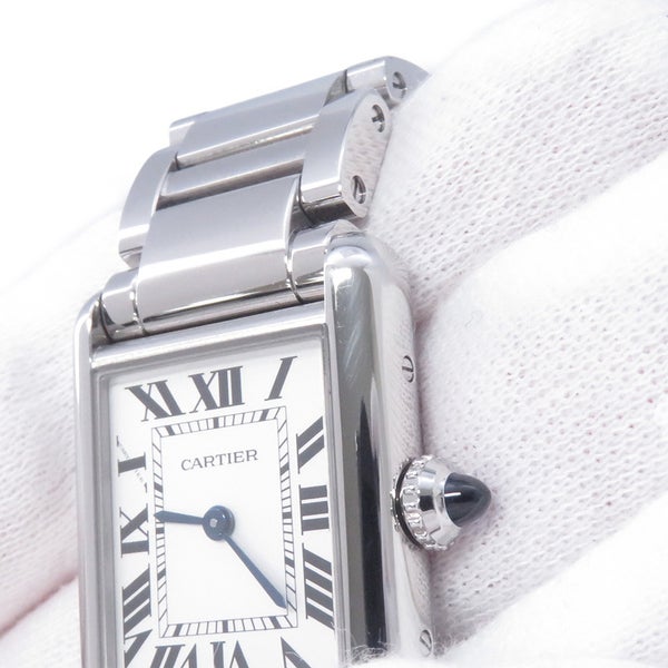 カルティエ タンク マスト SM WSTA0051 Cartier 腕時計 シルバー文字盤 クォーツ