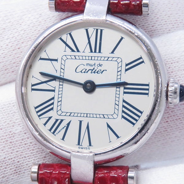 カルティエ マストヴァンドーム 1850 Cartier 腕時計 シルバー文字盤