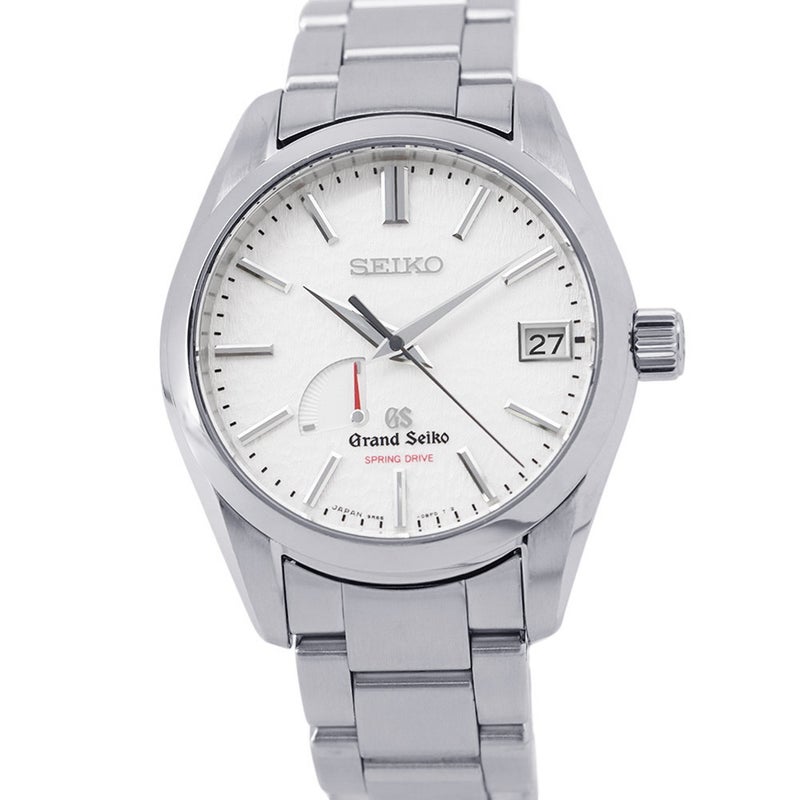 セイコー グランドセイコー AJHH加盟店限定モデル 世界限定369本 スプリングドライブ SBGA129 SEIKO 白文字盤 雪白