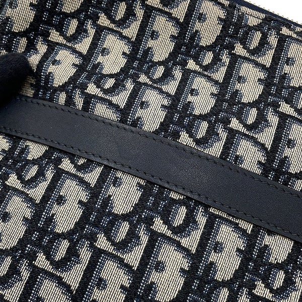 クリスチャン・ディオール クラッチバッグ オブリーク ジャカード トラベル キット S5476CTZQ Christian Dior