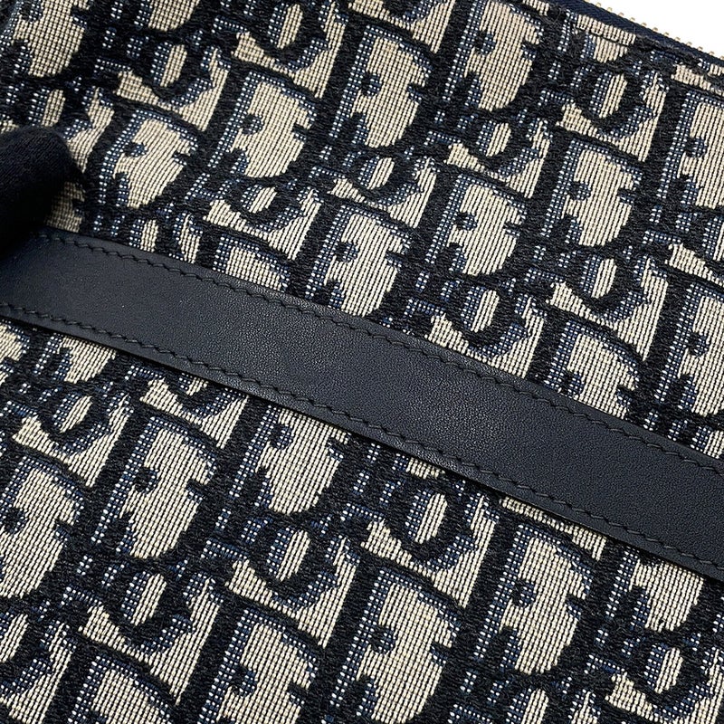クリスチャン・ディオール クラッチバッグ オブリーク ジャカード トラベル キット S5476CTZQ Christian Dior