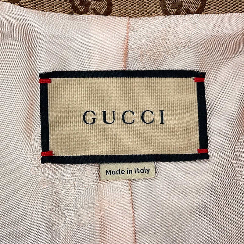 グッチ ジャケット GGキャンバス シェリーライン レディースサイズ40 GUCCI アウター