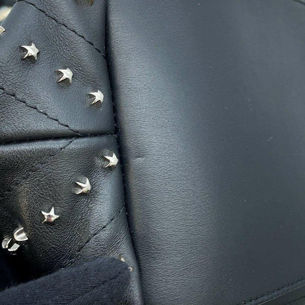 ジミーチュウ トートバッグ ピムリコ スタッズ スター JIMMY CHOO ショルダーバッグ 黒