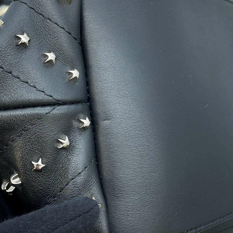 ジミーチュウ トートバッグ ピムリコ スタッズ スター JIMMY CHOO ショルダーバッグ 黒
