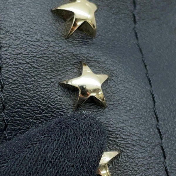 ジミーチュウ トートバッグ ピムリコ スタッズ スター JIMMY CHOO ショルダーバッグ 黒