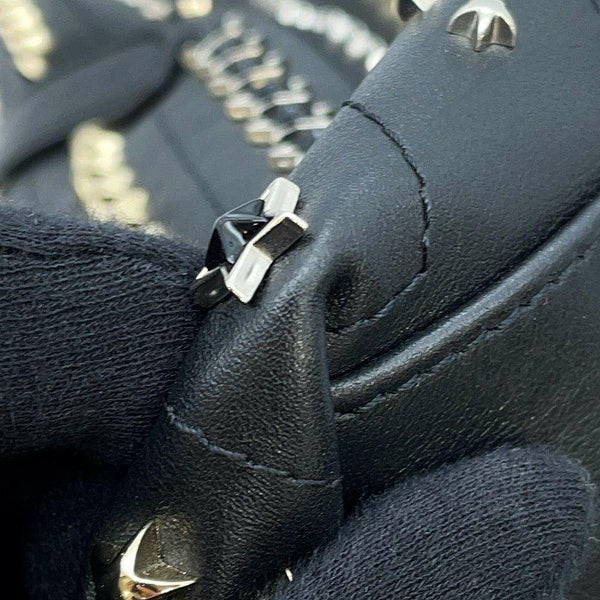 ジミーチュウ トートバッグ ピムリコ スタッズ スター JIMMY CHOO ショルダーバッグ 黒