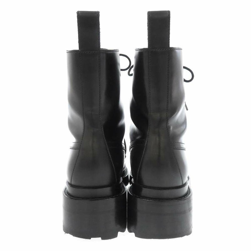 エルメス ブーツ ファンク ブラック/シルバー金具 ヴォーグラッセ レディースサイズ36 黒