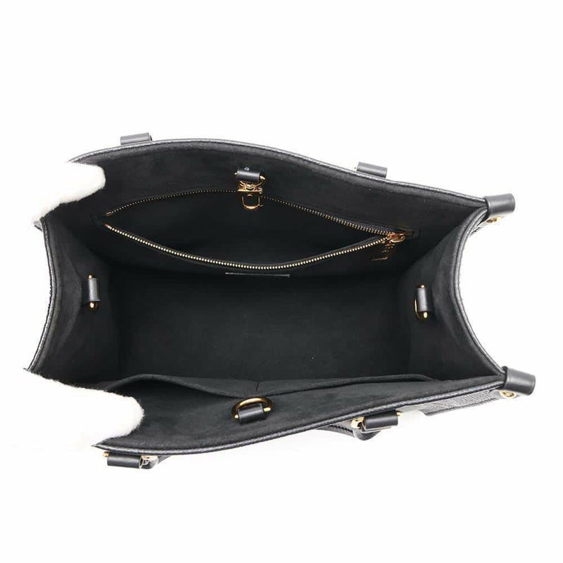 ルイヴィトン ハンドバッグ モノグラム・アンプラント オンザゴーPM M45653 黒 ブラック 2way ショルダーバッグ