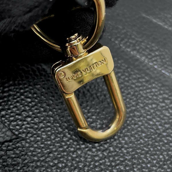 ルイヴィトン ハンドバッグ モノグラム・アンプラント オンザゴーPM M45653 黒 ブラック 2way ショルダーバッグ