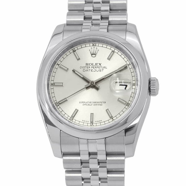 ロレックス デイトジャスト36 116200 ROLEX 腕時計 シルバー文字盤