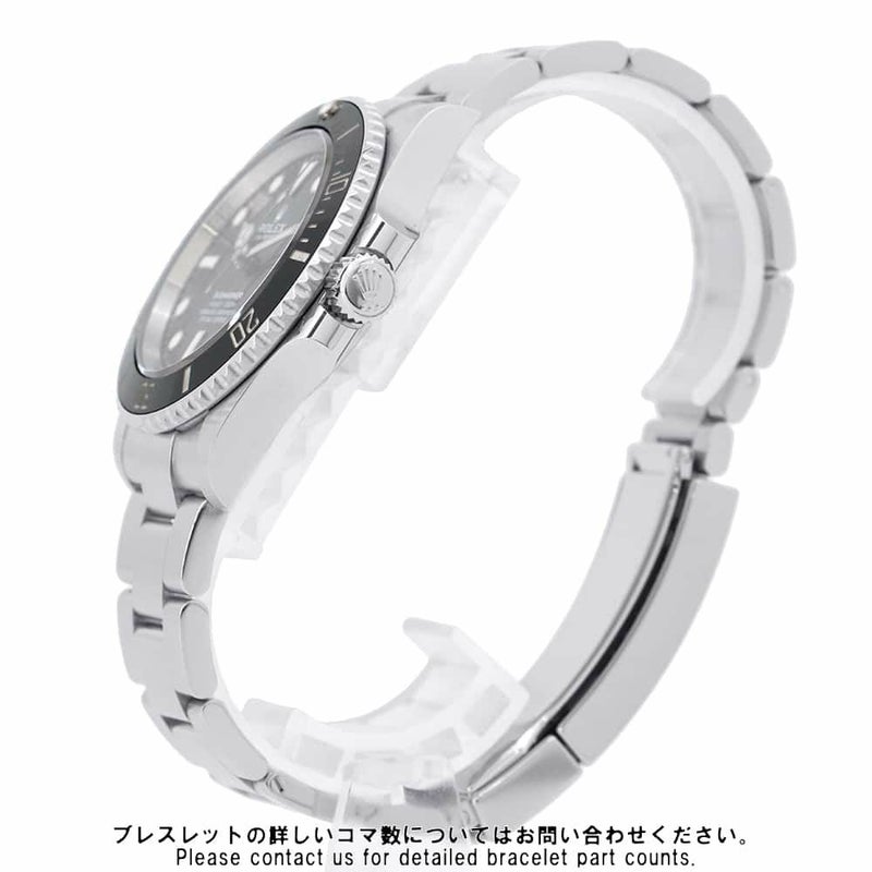 ロレックス サブマリーナ ノンデイト ランダムシリアル ルーレット 124060 ROLEX 腕時計 黒文字盤