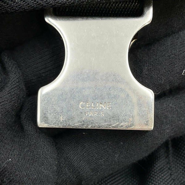 セリーヌ ショルダーバッグ ミディアム トレッキング メッセンジャー ナイロン 198692 CELINE 黒