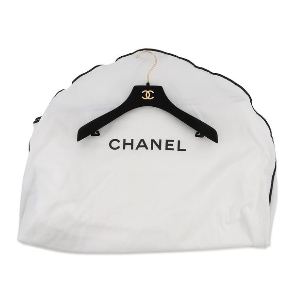 シャネル ジャケット ルーミング ラフィア パッチワーク コットン レディースサイズ34 P76667 CHANEL アウター 白