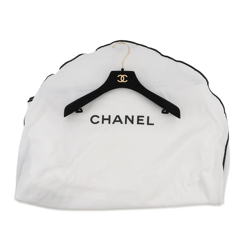 シャネル ジャケット ルーミング ラフィア パッチワーク コットン レディースサイズ34 P76667 CHANEL アウター 白