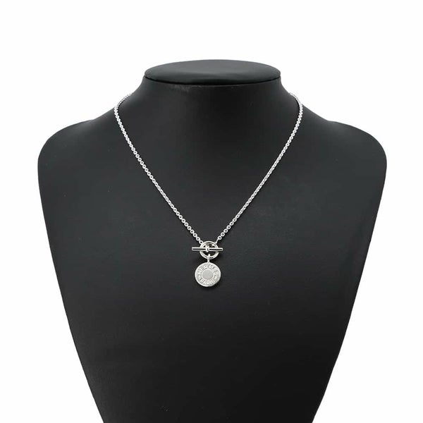 エルメス ネックレス アミュレット H エクスリブリス コンフェッティ セリエ SV925シルバー HERMES ジュエリー