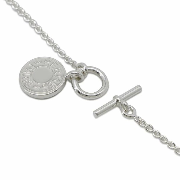 エルメス ネックレス アミュレット H エクスリブリス コンフェッティ セリエ SV925シルバー HERMES ジュエリー
