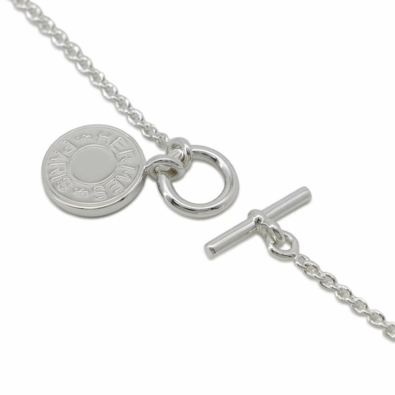 エルメス ネックレス アミュレット H エクスリブリス コンフェッティ セリエ SV925シルバー HERMES ジュエリー