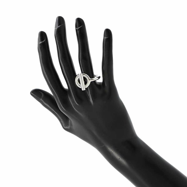 エルメス リング クロワゼット SV925シルバー リングサイズ56 HERMES ジュエリー 指輪