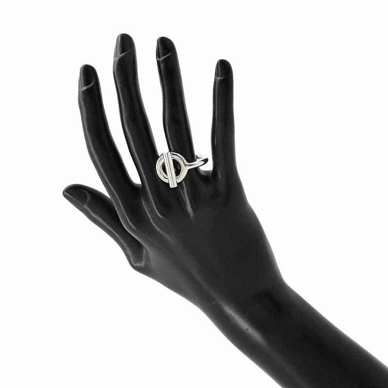 エルメス リング クロワゼット SV925シルバー リングサイズ56 HERMES ジュエリー 指輪