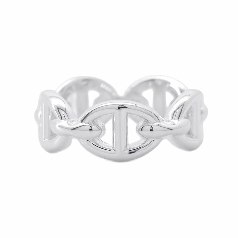 エルメス リング シェーヌダンクル アンシェネPM SV925シルバー リングサイズ48 HERMES ジュエリー 指輪