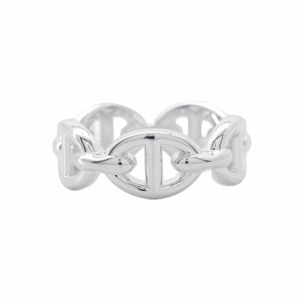 エルメス リング シェーヌダンクル アンシェネPM SV925シルバー リングサイズ48 HERMES ジュエリー 指輪