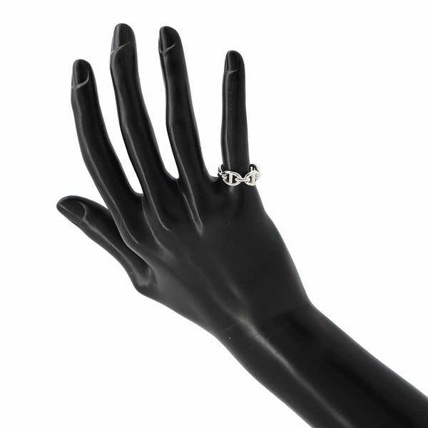 エルメス リング シェーヌダンクル アンシェネPM SV925シルバー リングサイズ48 HERMES ジュエリー 指輪