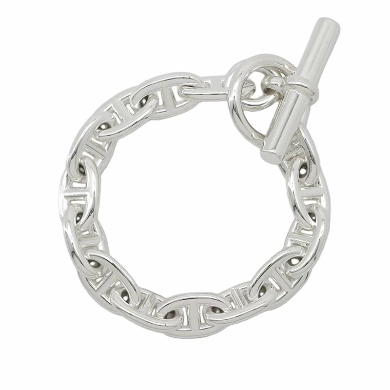 エルメス ブレスレット シェーヌダンクルMM 14コマ SV925シルバー HERMES ジュエリー