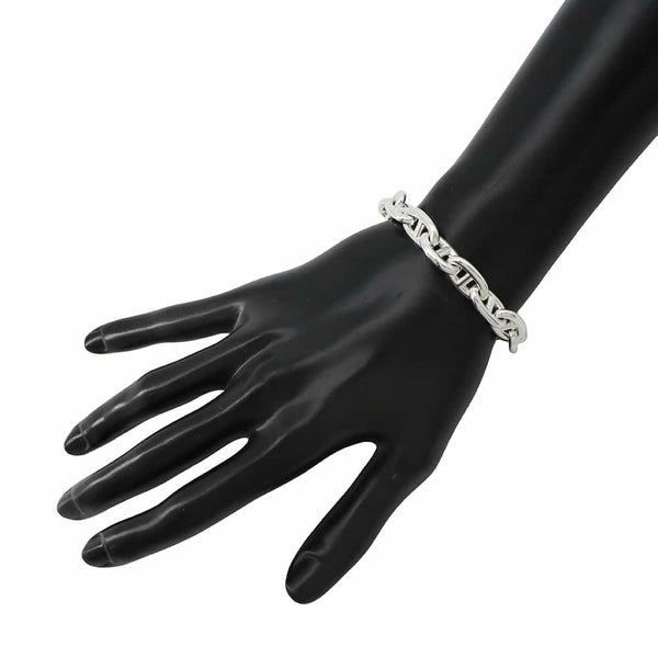 エルメス ブレスレット シェーヌダンクルMM 14コマ SV925シルバー HERMES ジュエリー