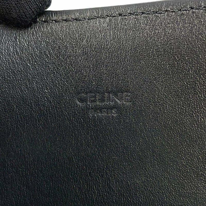 セリーヌ トートバッグ ホリゾンタルカバス トリオンフ PVC 197012 CELINE 黒