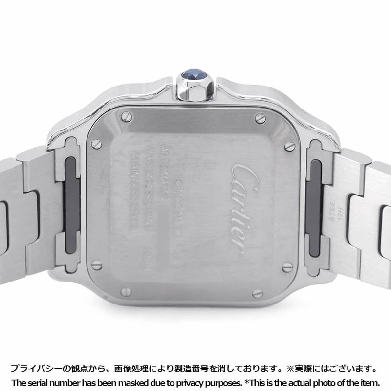 カルティエ サントス ドゥ カルティエ MM WSSA0065 Cartier 腕時計 ブラウン文字盤