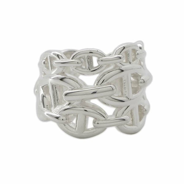 エルメス リング シェーヌダンクル アンシェネGM Enchainee SV925シルバー リングサイズ56 HERMES