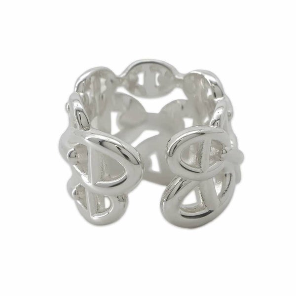 エルメス リング シェーヌダンクル アンシェネGM Enchainee SV925シルバー リングサイズ56 HERMES