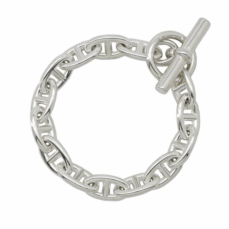 エルメス ブレスレット シェーヌダンクルGM 14コマ SV925シルバー HERMES ジュエリー