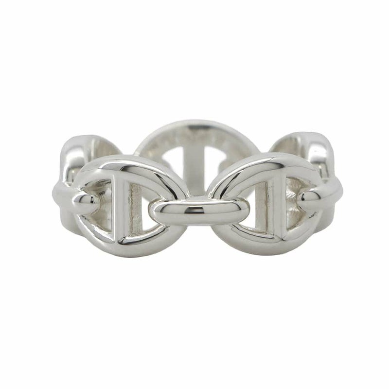 エルメス リング シェーヌダンクル アンシェネPM SV925シルバー リングサイズ50 HERMES ジュエリー