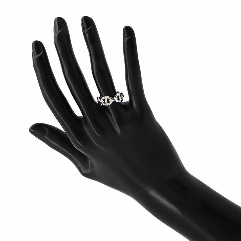 エルメス リング シェーヌダンクル アンシェネPM SV925シルバー リングサイズ50 HERMES ジュエリー