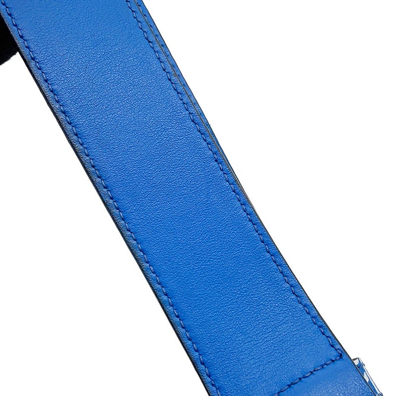 プラダ ハンドバッグ マリンプリント トライアングルロゴ レザー 2VH067 PRADA 2wayショルダーバッグ 白
