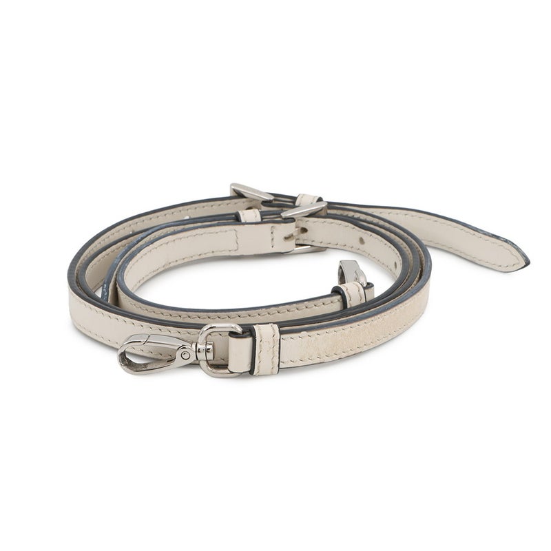プラダ ハンドバッグ トライアングルロゴ レザー 1BA333 PRADA 2wayショルダーバッグ 白