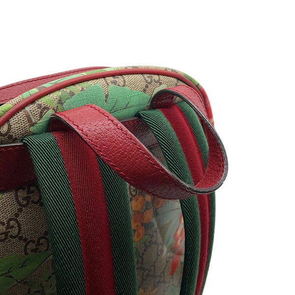 グッチ リュック ティアン バックパック フラワー バード GGスプリーム/レザー 427042 GUCCI リュックサック