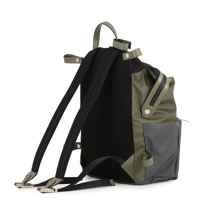 フェンディ リュック ナイロン レザー 7VZ037 SIU FENDI バッグパック イス付き