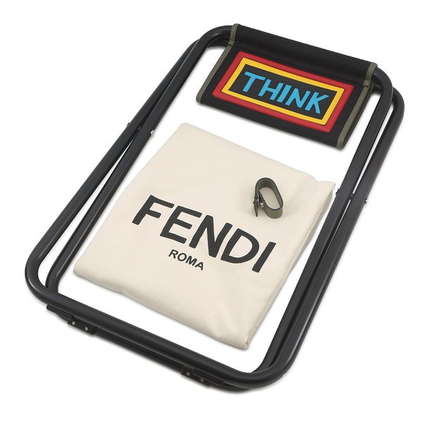 フェンディ リュック ナイロン レザー 7VZ037 SIU FENDI バッグパック イス付き