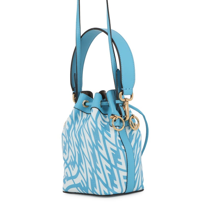 フェンディ ハンドバッグ モントレゾール ミニ PVC/レザー 8BS010 FENDI 2wayショルダーバッグ
